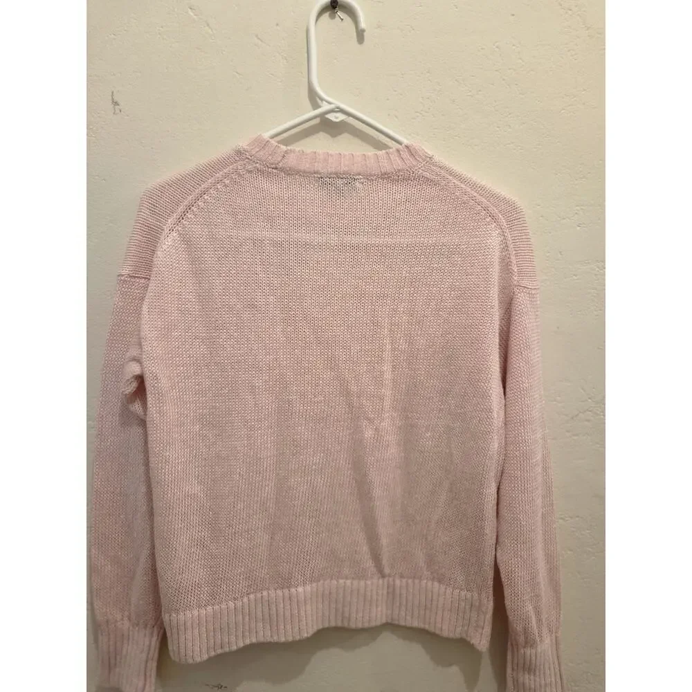 Madewell Pink Sweater NWT Size XXS - Brand New with Tags - Picture 2 of 6